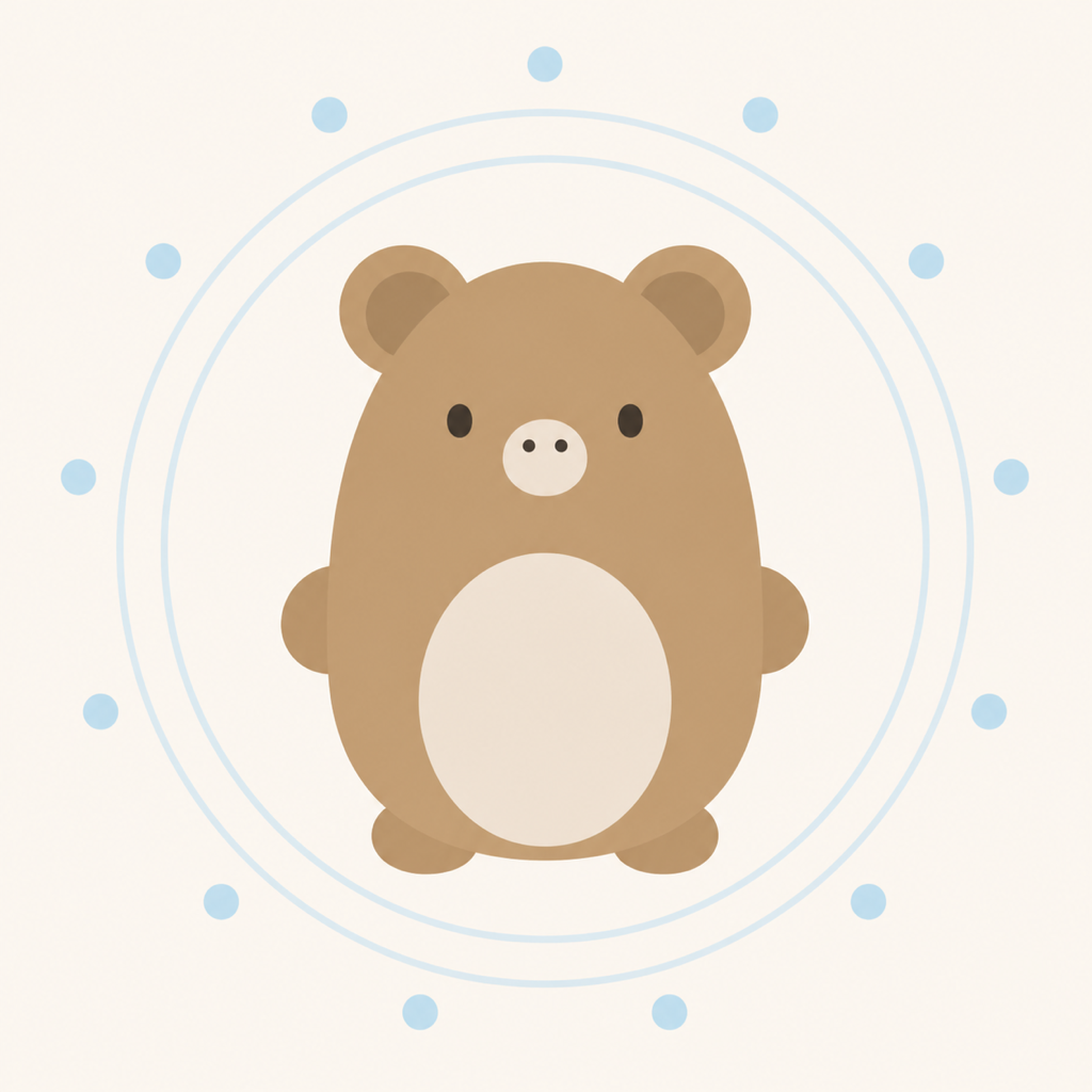 Milo, a Breathable companion, guiding a breathing rhythm